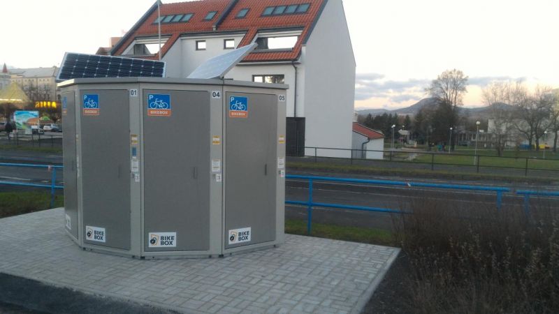 Bike Box - Louny, Autobusové nádraží