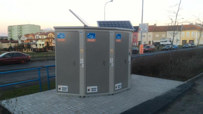 Bike Box - Louny, Autobusové nádraží