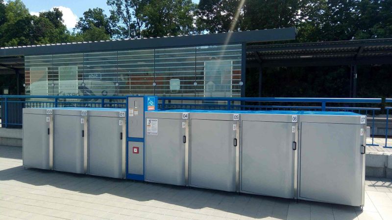 Bike Box - Třebíč, nádraží ČD
